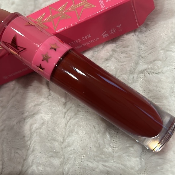 Jeffree Star Velour Liquid Lipstick Designer Blood full size new in box deep red - Picture 3 of 5